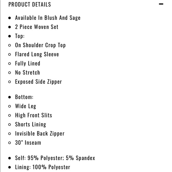 💕Fashion Nova 2-Piece Slit Casual Pants Set💕 - Picture 8 of 8